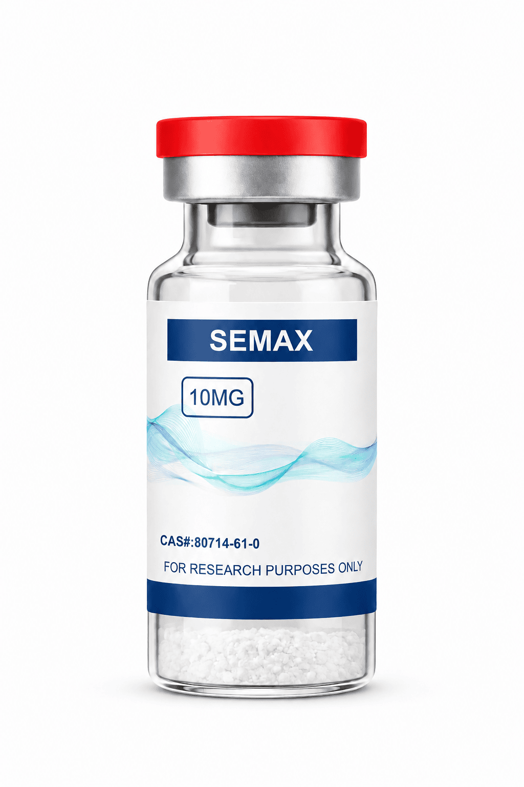 SEMAX 10MG research peptide vial – Research Peptides Canada, NexPept. For laboratory research use only.