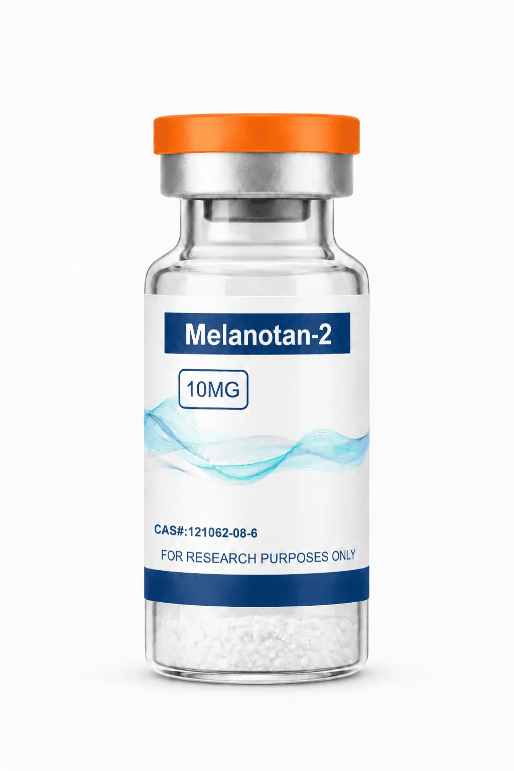 MELANOTAN-2 10MG research peptide vial – Research Peptides Canada, NexPept. For laboratory research use only.
