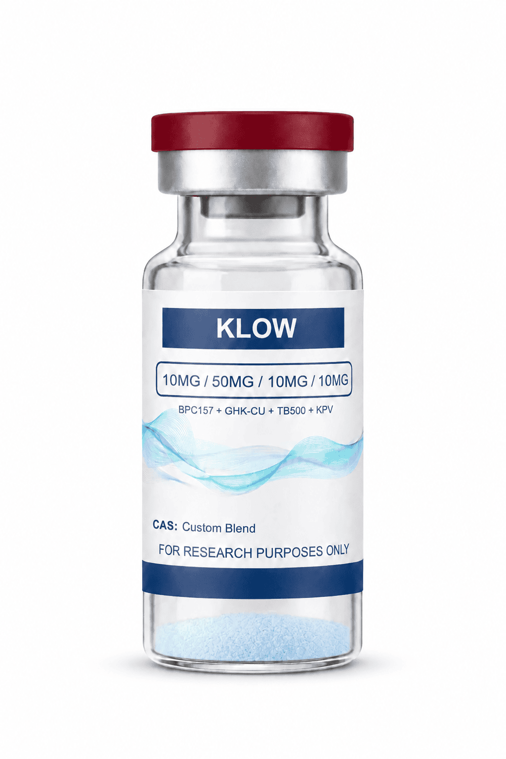 KLOW peptide blend research vial BPC-157 GHK-Cu TB-500 KPV Canada NexPept