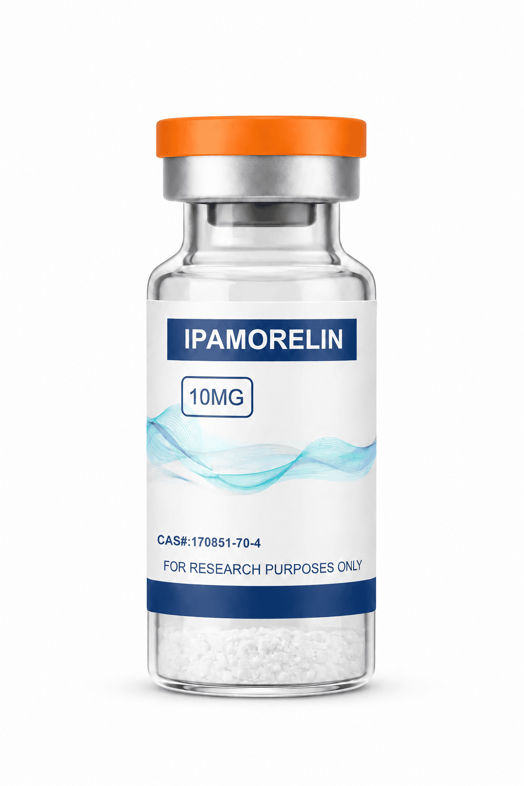 IPAMORELIN 10MG research peptide vial – Research Peptides Canada, NexPept. For laboratory research use only.