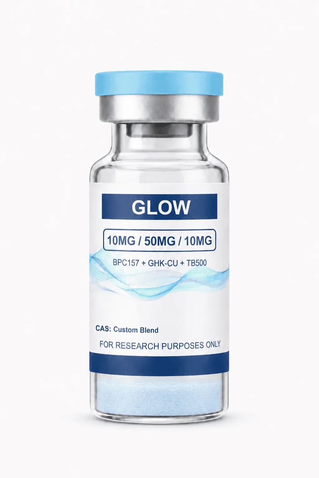 GLOW Blend 70mg research vial