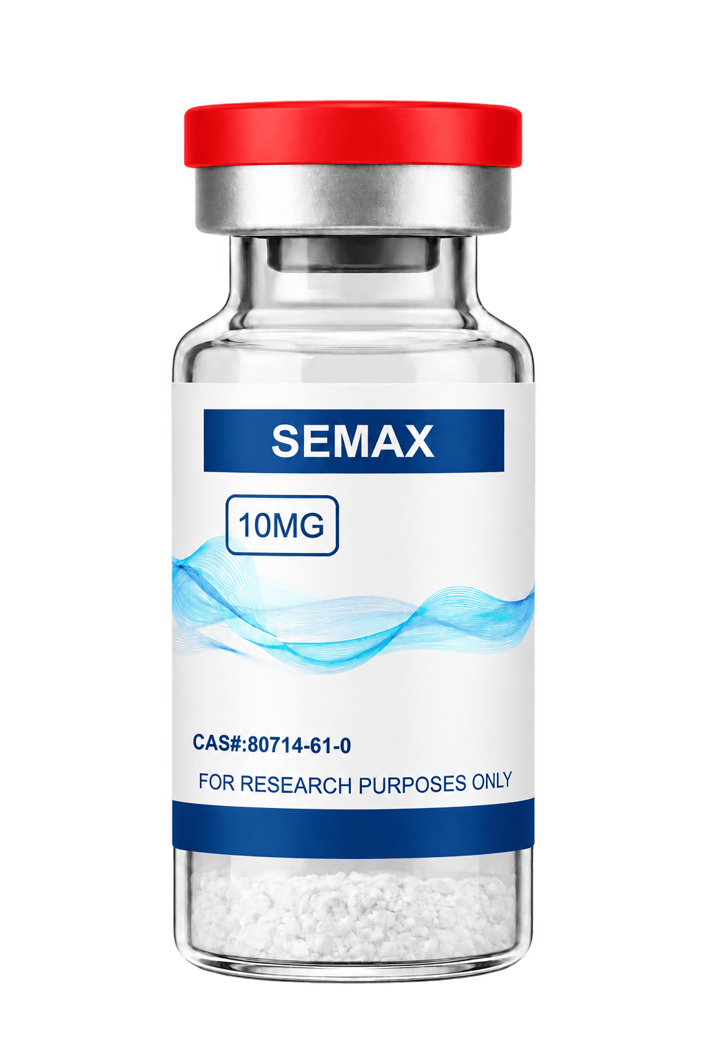 Semax research peptide vial