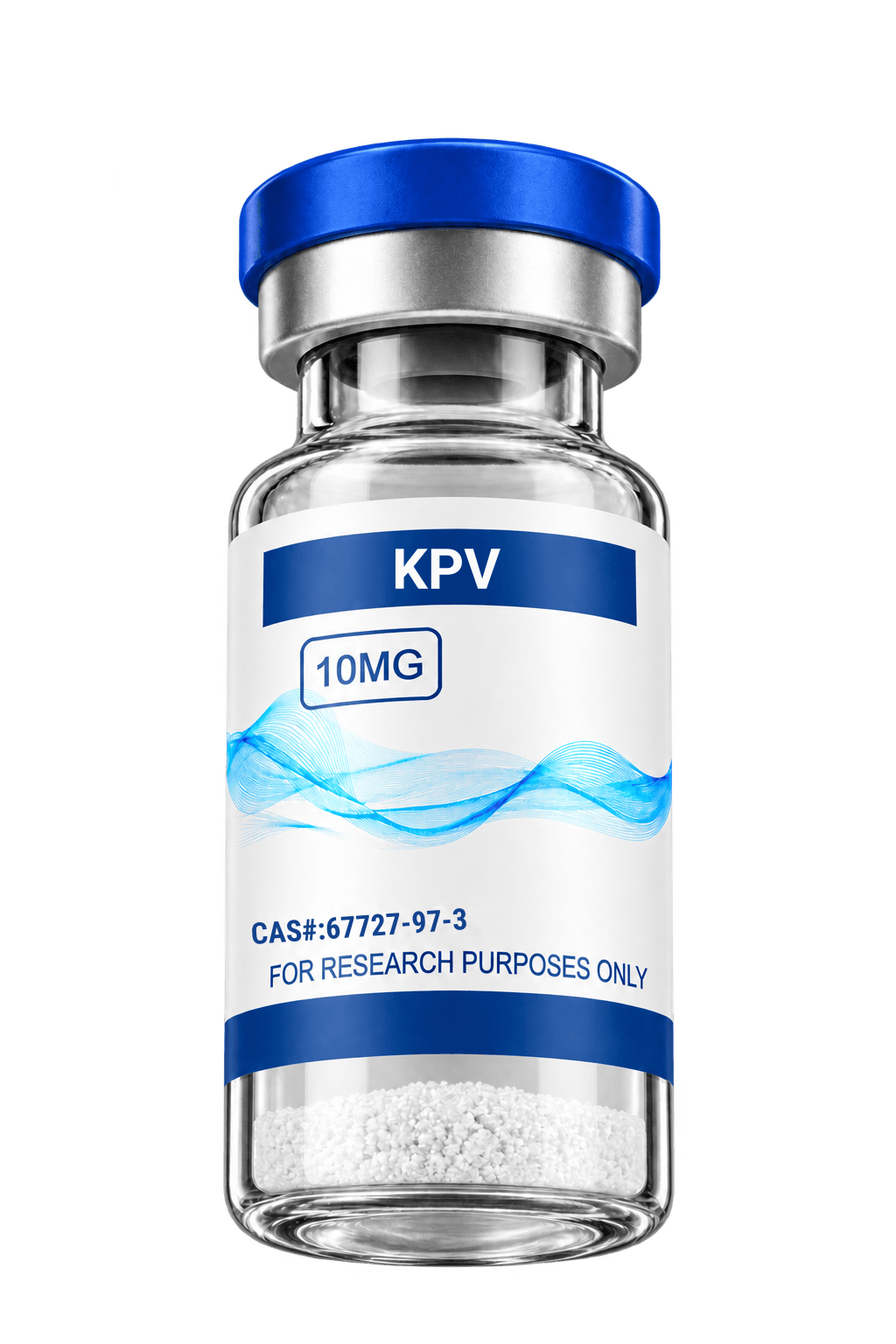 KPV 10mg research peptide vial supplied in Canada by NexPept