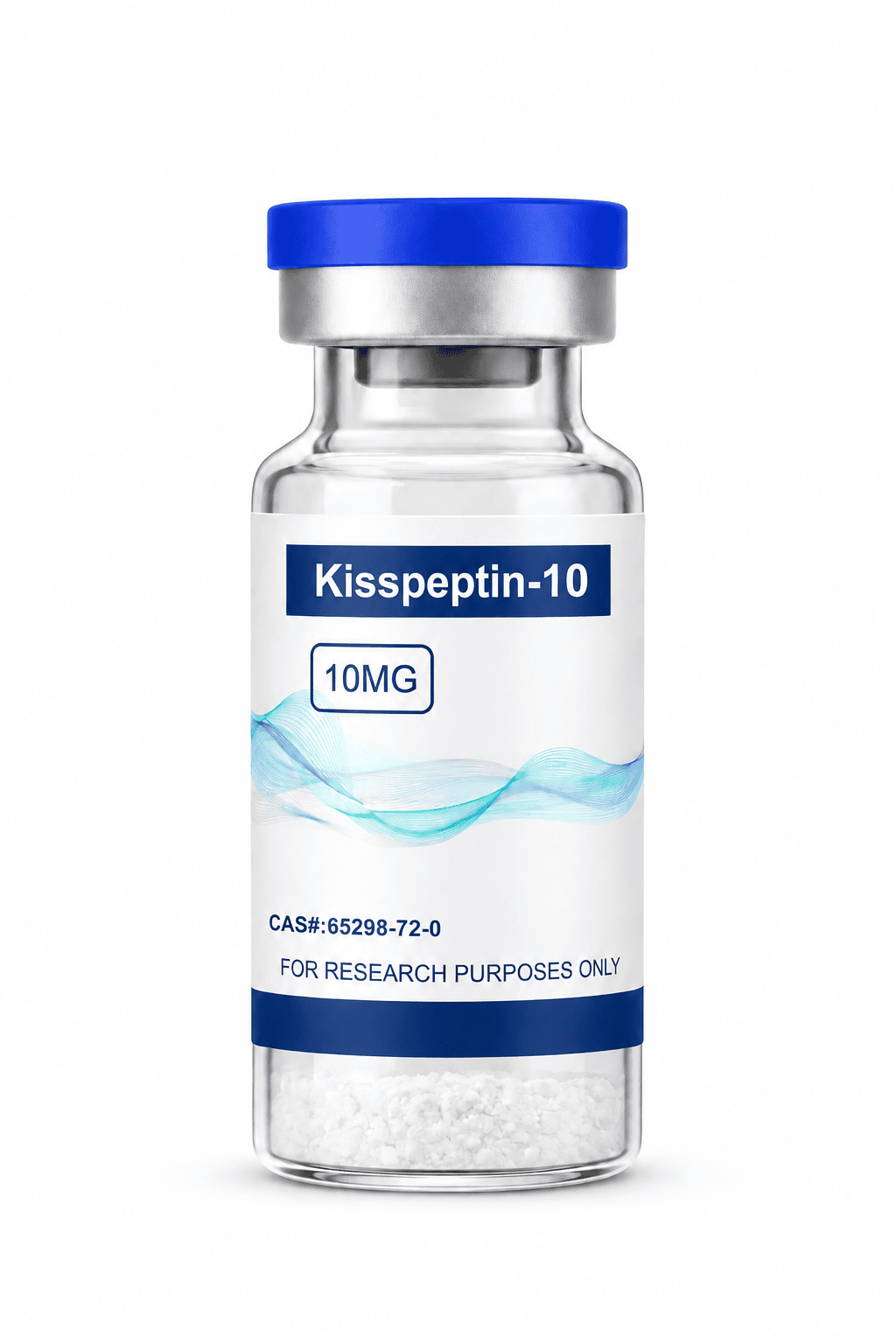 KISSPEPTIN-10 10MG research peptide vial – Research Peptides Canada, NexPept. For laboratory research use only.